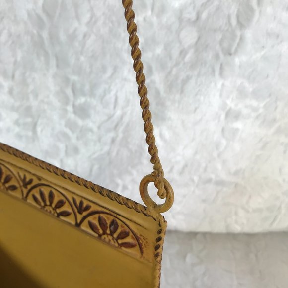 Metal Wall Pocket hanging Basket Country Charm - Picture 4 of 6